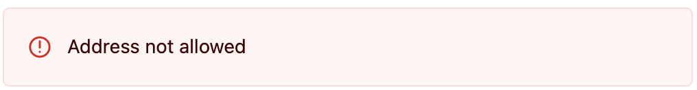 Address Validation at checkout