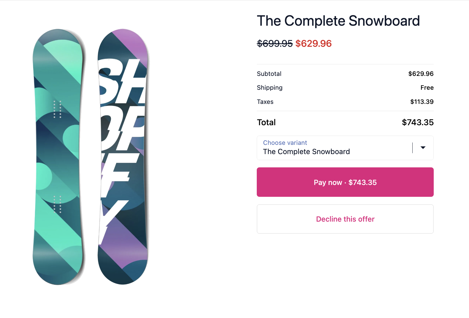 Post-Purchase Funnel